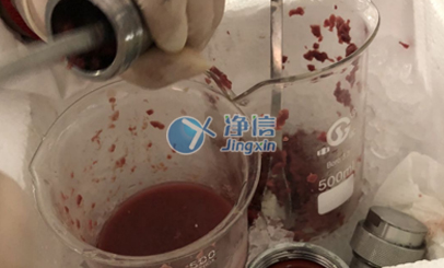 行星球磨機(jī)對大量豬心肌提取細(xì)胞器-線粒體研球磨實(shí)驗(yàn)效果